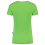 T-shirt V Hals Fitted Dames 101008 Lime 4XL